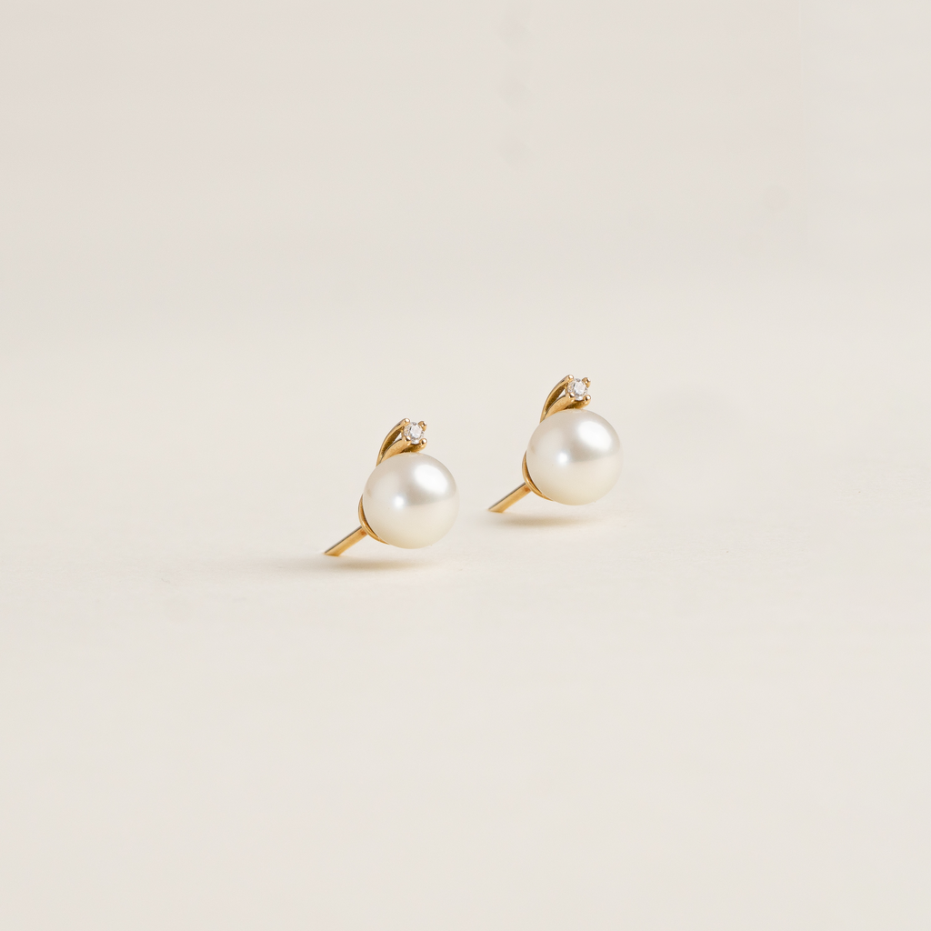 BIG PEARL EARRINGS