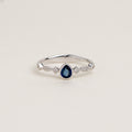 DROP SAPPHIRE RING