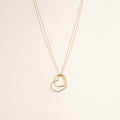 DOUBLE HEART NECKLACE