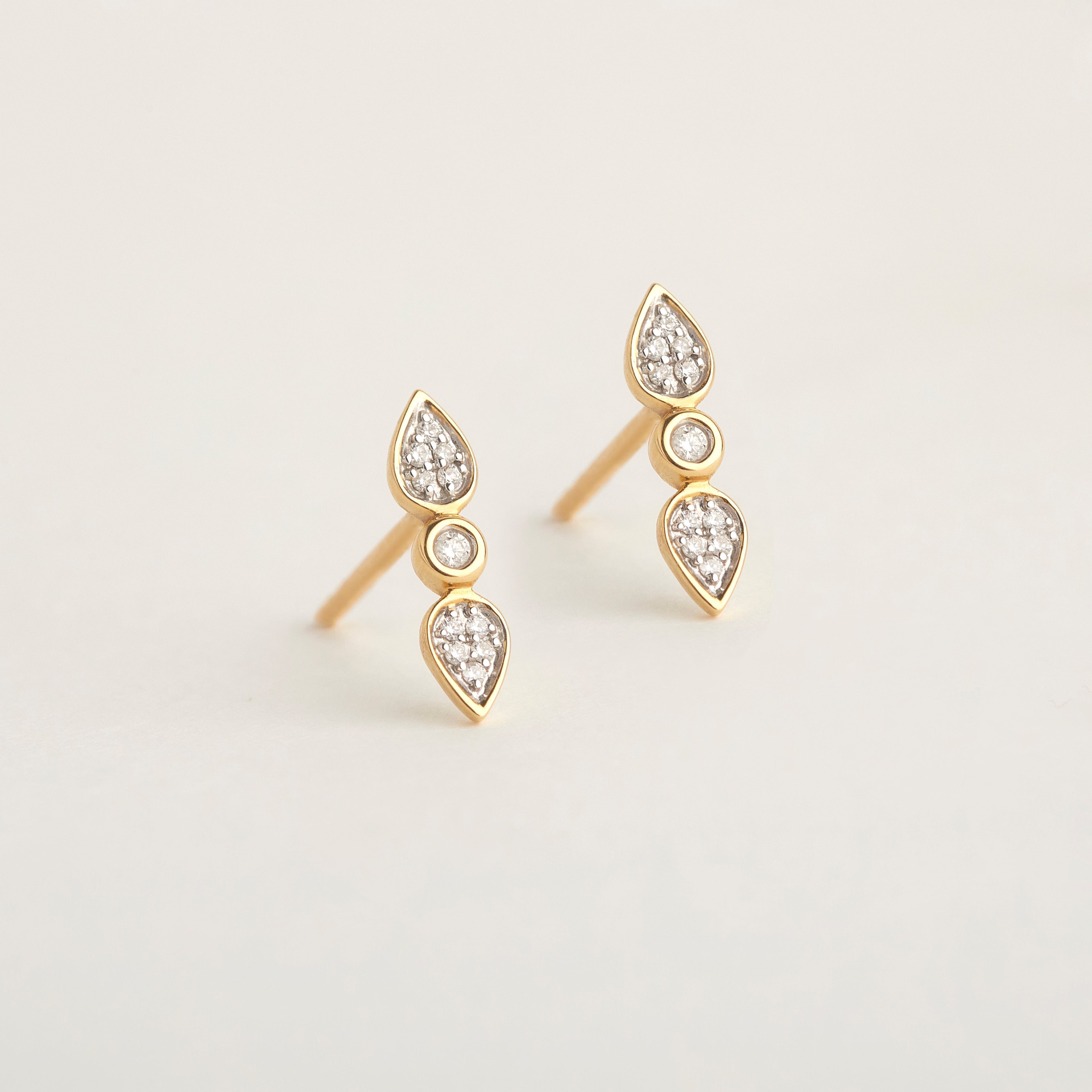 DOUBLE DROP EARRING