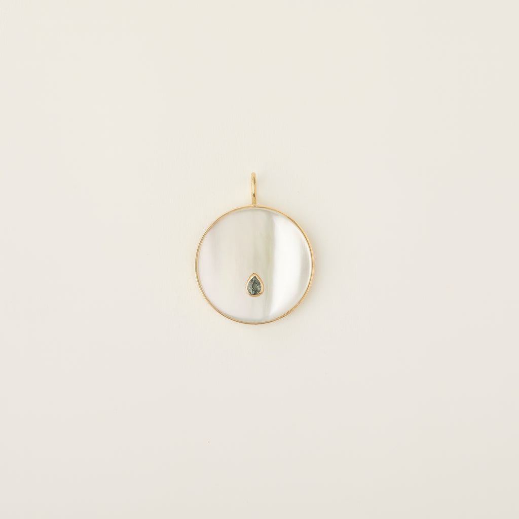 MOTHER OF PEARL CHARM
