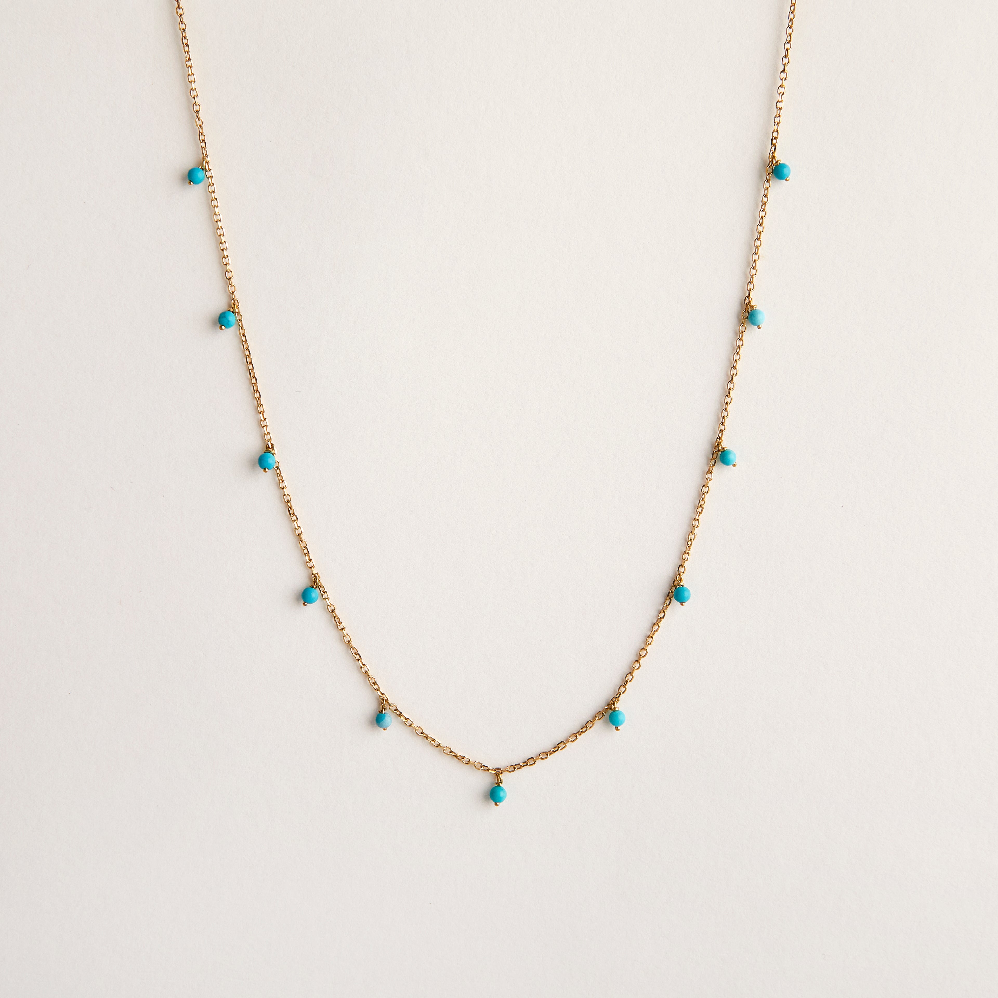 AFRICAN TURQUOISE NECKLACE