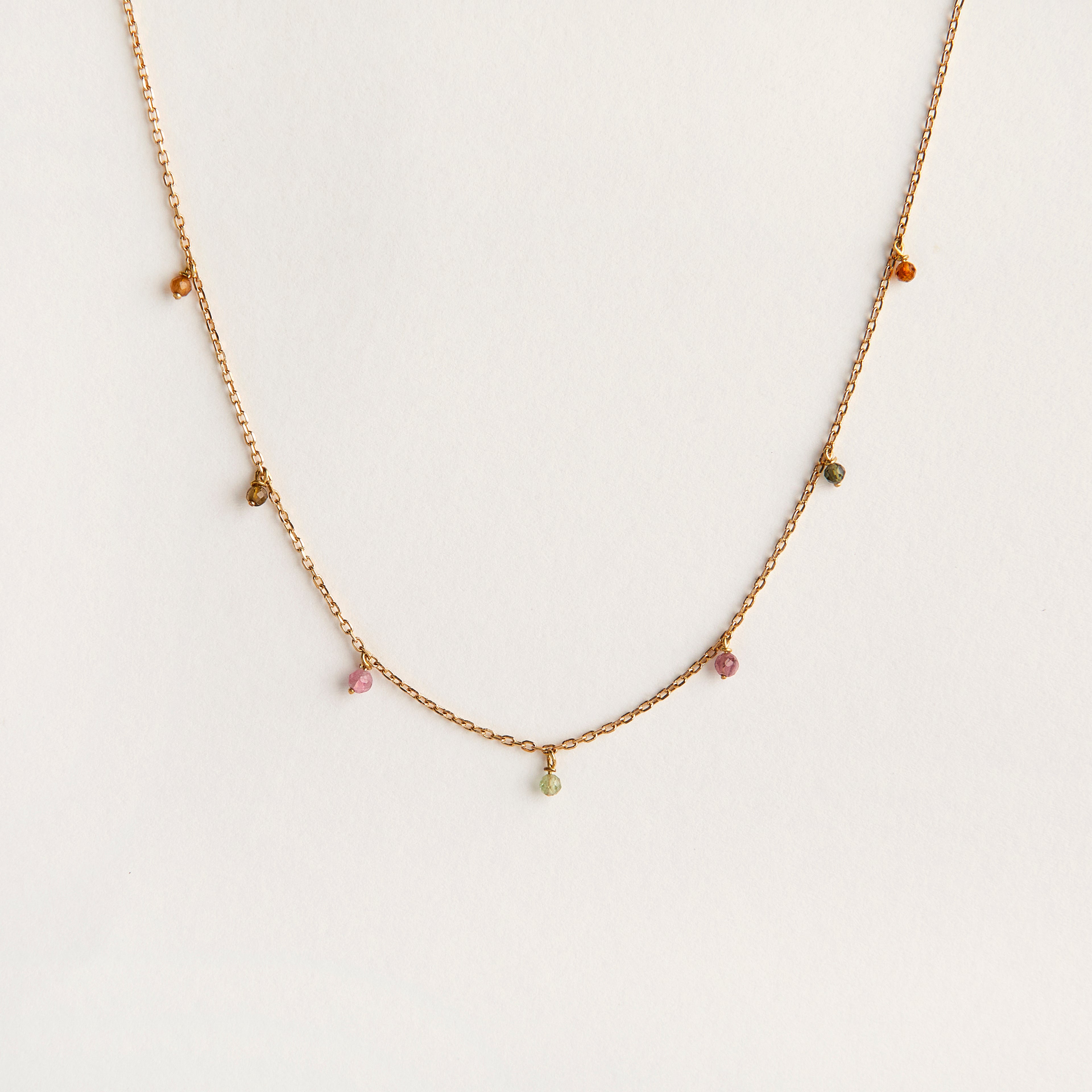 TURMALINES MULTICOLOR NECKLACE